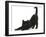 Fluffy Black Kitten, 9 Weeks, Stretching-Mark Taylor-Framed Photographic Print