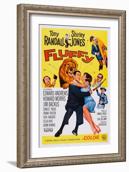 Fluffy, Howard Morris (Axe), Tony Randall, Shirley Jones, 1965-null-Framed Art Print