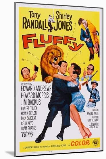 Fluffy, Howard Morris (Axe), Tony Randall, Shirley Jones, 1965-null-Mounted Art Print