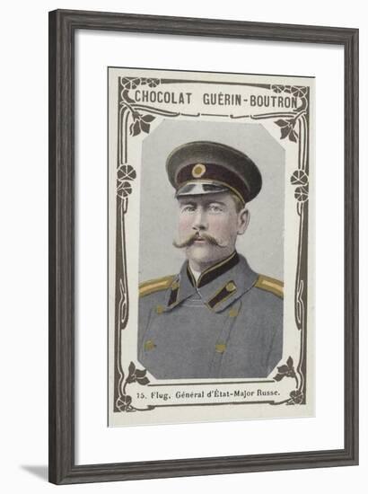 Flug, General D'Etat-Major Russe-null-Framed Giclee Print