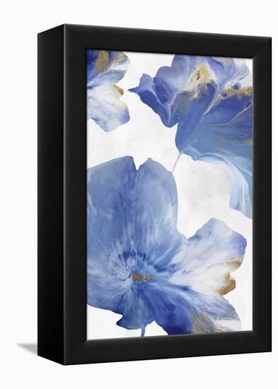 Fluid Flowers I-Eva Watts-Framed Stretched Canvas