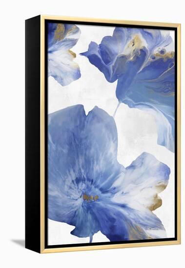 Fluid Flowers I-Eva Watts-Framed Stretched Canvas