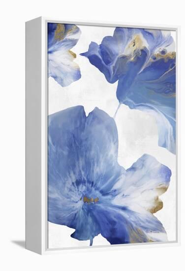 Fluid Flowers I-Eva Watts-Framed Stretched Canvas