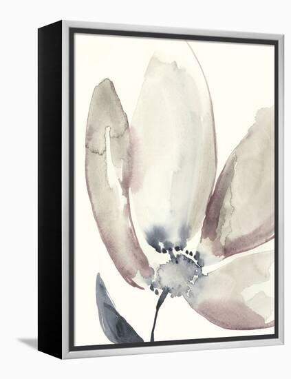 Fluid Petals I-Jennifer Goldberger-Framed Stretched Canvas