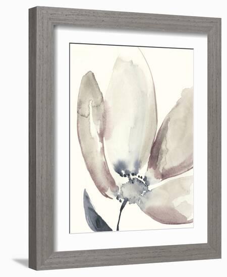 Fluid Petals I-Jennifer Goldberger-Framed Art Print