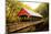 Flume Covered Bridge-Richard Wong-Mounted Photographic Print