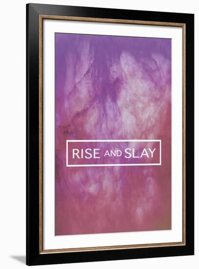 Fluorescent Slay-Lottie Fontaine-Framed Giclee Print