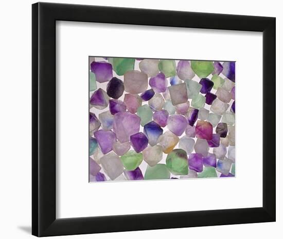 Fluorite minerals-Walter Geiersperger-Framed Photographic Print