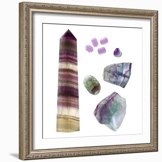 Fluorite-Paul Biddle-Framed Premium Photographic Print