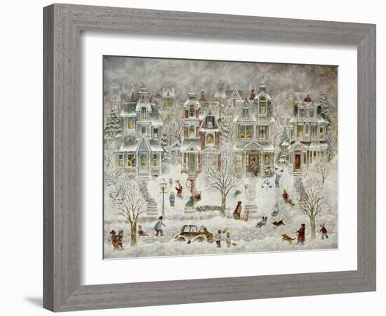 Flurries-Bill Bell-Framed Giclee Print