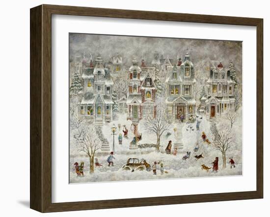 Flurries-Bill Bell-Framed Giclee Print