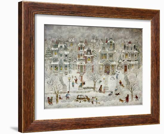 Flurries-Bill Bell-Framed Giclee Print