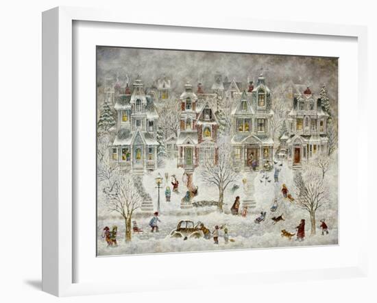 Flurries-Bill Bell-Framed Giclee Print