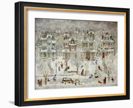 Flurries-Bill Bell-Framed Giclee Print