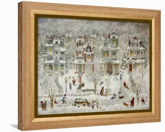 Flurries-Bill Bell-Framed Premier Image Canvas