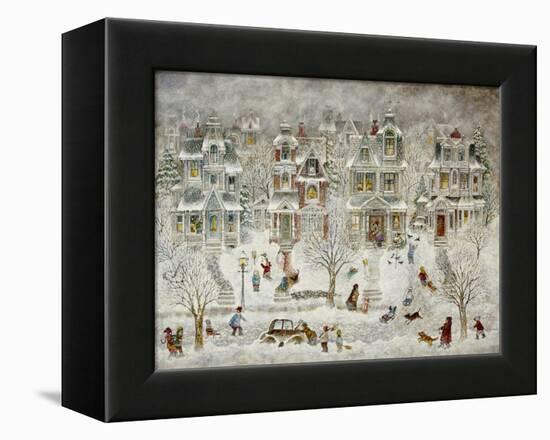 Flurries-Bill Bell-Framed Premier Image Canvas