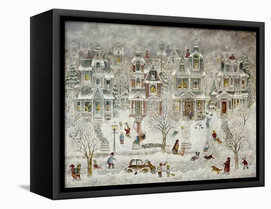 Flurries-Bill Bell-Framed Premier Image Canvas