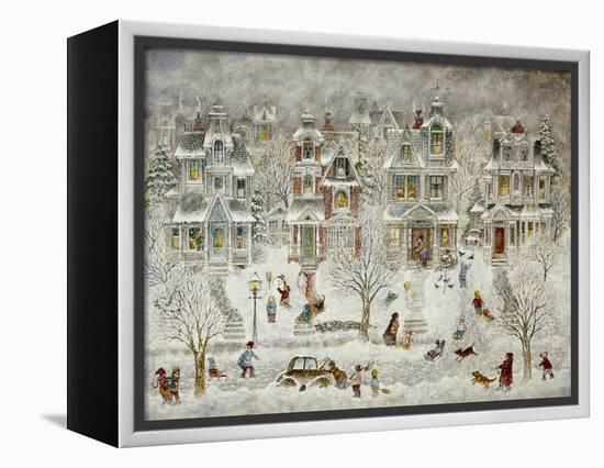 Flurries-Bill Bell-Framed Premier Image Canvas