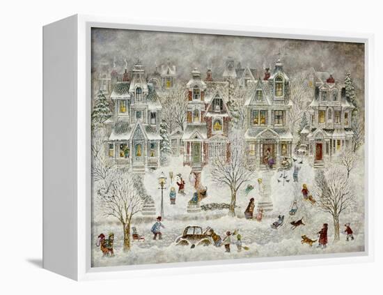 Flurries-Bill Bell-Framed Premier Image Canvas