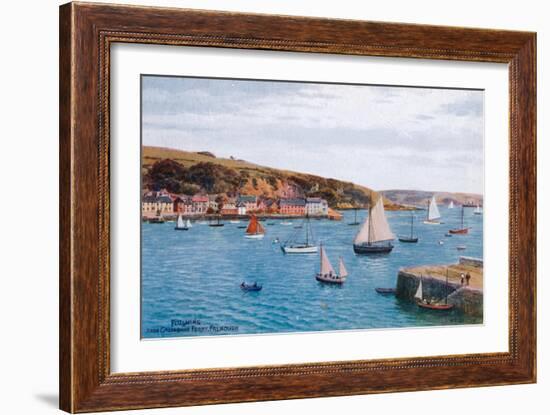 Flushing from Greenbank Ferry, Falmouth-Alfred Robert Quinton-Framed Giclee Print