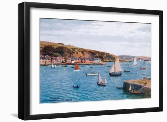 Flushing from Greenbank Ferry, Falmouth-Alfred Robert Quinton-Framed Giclee Print