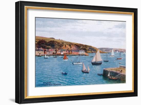 Flushing from Greenbank Ferry, Falmouth-Alfred Robert Quinton-Framed Giclee Print