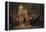 Flute Concert with Frederick the Great in Sanssouci, 1850-1852-Adolph Friedrich von Menzel-Framed Premier Image Canvas