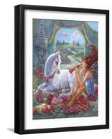Flute Fairy-Judy Mastrangelo-Framed Giclee Print
