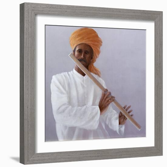 Flute Player-Lincoln Seligman-Framed Giclee Print