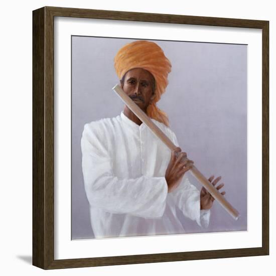 Flute Player-Lincoln Seligman-Framed Giclee Print