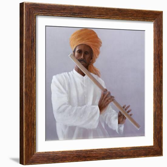 Flute Player-Lincoln Seligman-Framed Giclee Print