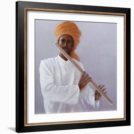 Flute Player-Lincoln Seligman-Framed Giclee Print