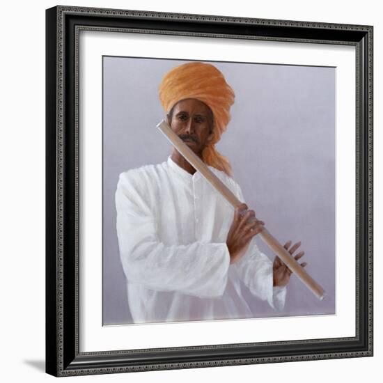 Flute Player-Lincoln Seligman-Framed Giclee Print