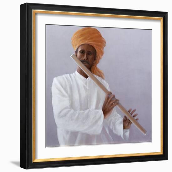 Flute Player-Lincoln Seligman-Framed Giclee Print