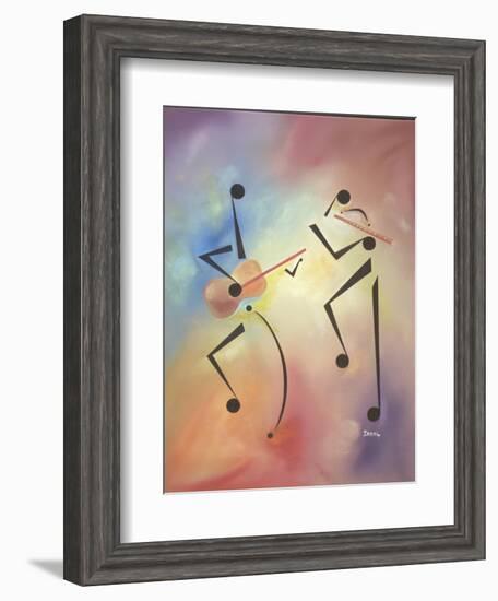 Flutina-Ikahl Beckford-Framed Giclee Print