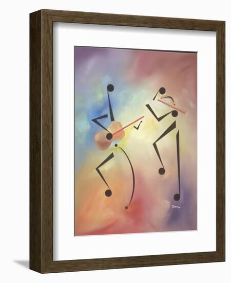 Flutina-Ikahl Beckford-Framed Giclee Print