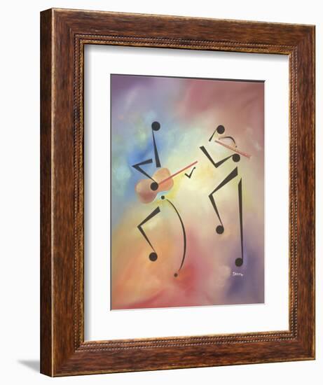 Flutina-Ikahl Beckford-Framed Giclee Print