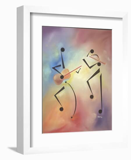 Flutina-Ikahl Beckford-Framed Giclee Print