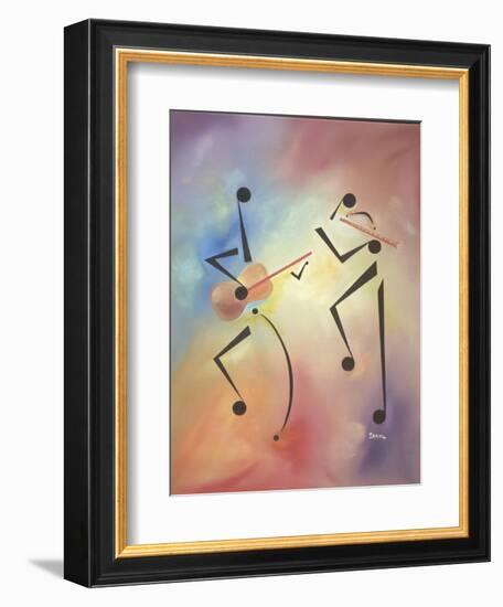 Flutina-Ikahl Beckford-Framed Giclee Print