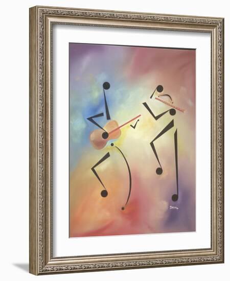 Flutina-Ikahl Beckford-Framed Giclee Print