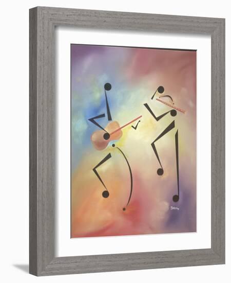 Flutina-Ikahl Beckford-Framed Giclee Print