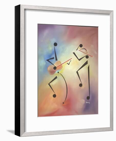 Flutina-Ikahl Beckford-Framed Giclee Print