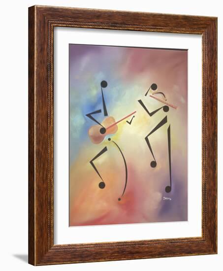 Flutina-Ikahl Beckford-Framed Giclee Print