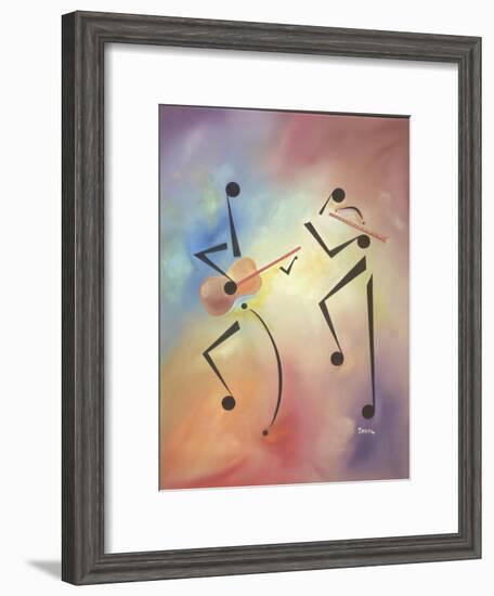 Flutina-Ikahl Beckford-Framed Giclee Print