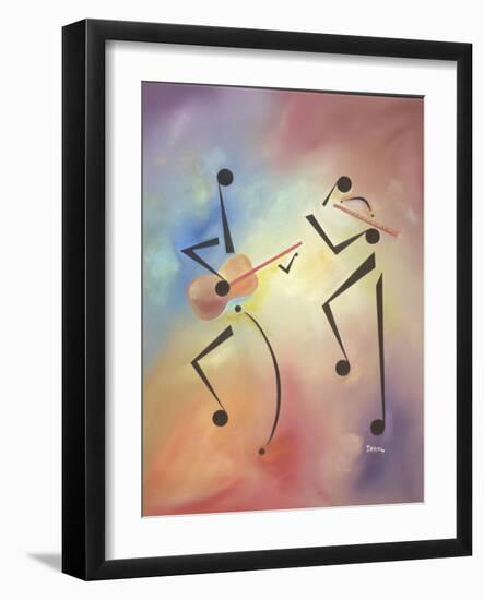 Flutina-Ikahl Beckford-Framed Giclee Print