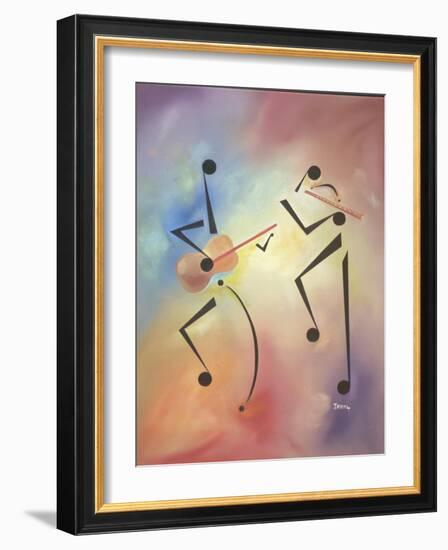 Flutina-Ikahl Beckford-Framed Giclee Print