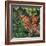 Flutter - Comma Butterfly on Japonica-Kirstie Adamson-Framed Giclee Print