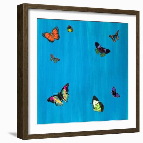 Flutter F-null-Framed Giclee Print