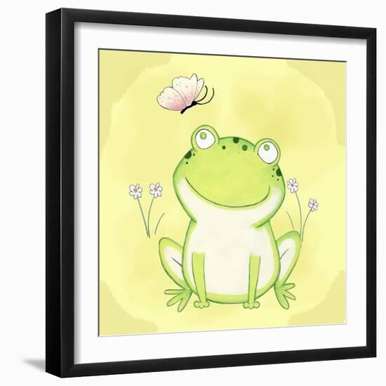 Flutter Friend-Valarie Wade-Framed Giclee Print