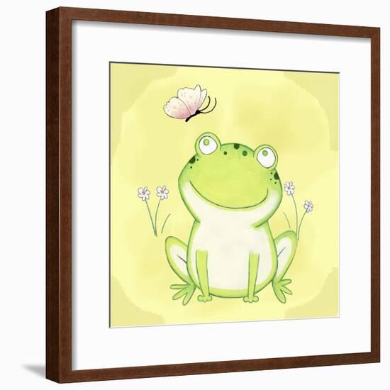 Flutter Friend-Valarie Wade-Framed Giclee Print